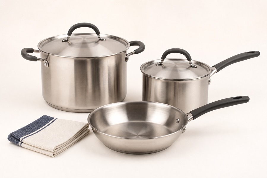 Stainless cookware starter set product type